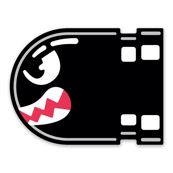 Mario Bullet Sticker Rockin Monkey