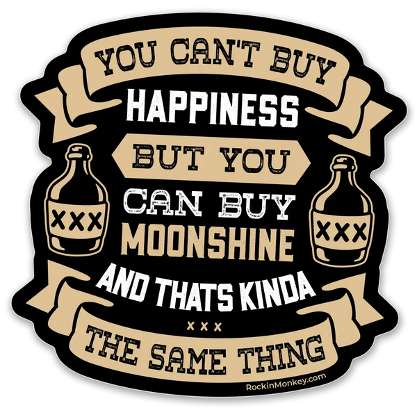 Can't Buy Happiness Sticker