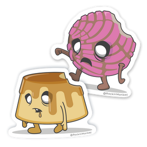 Zombie Nom Nom Sticker Combo