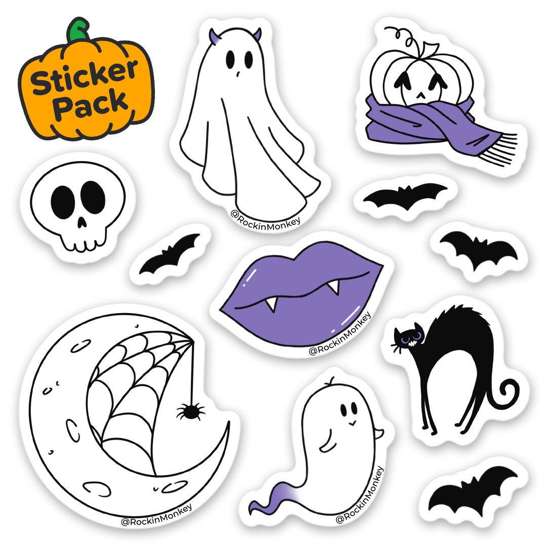 Halloween Sticker Pack - 2022 Exclusive