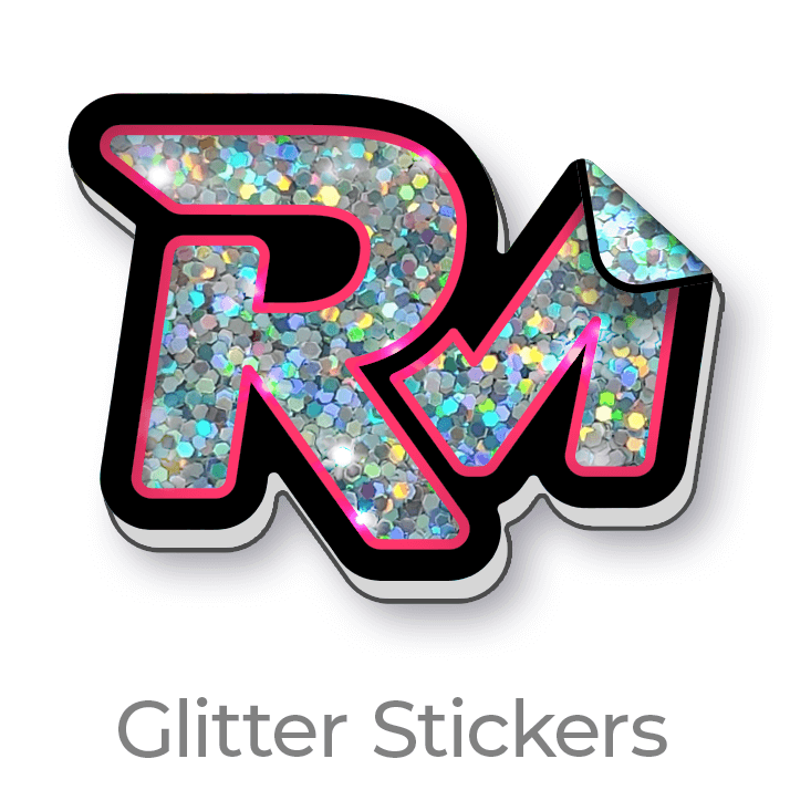 Stickers, popular glitters