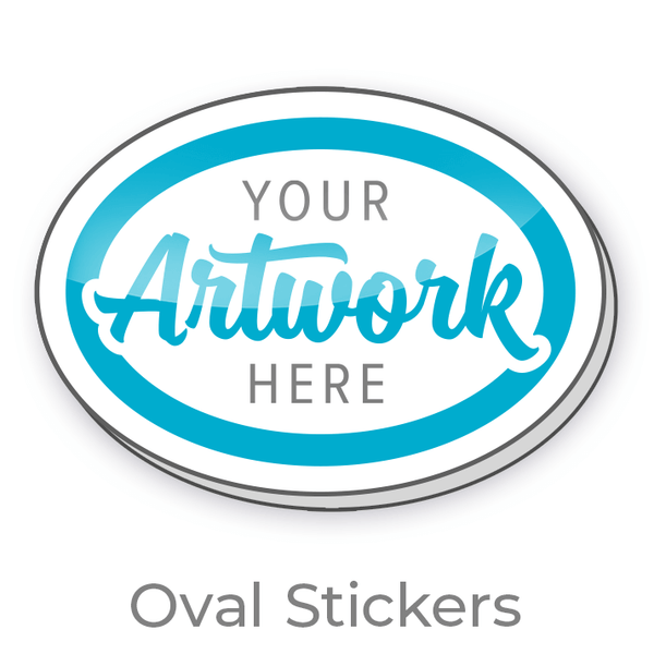 Oval Stickers